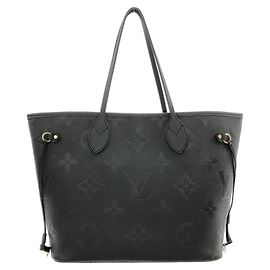 Bolso Louis Vuitton Monogram Empreinte Neverfull MM Negro