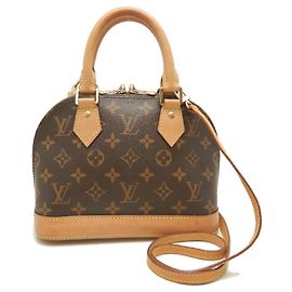 Bolsa Louis Vuitton Monogram Alma BB Marrom