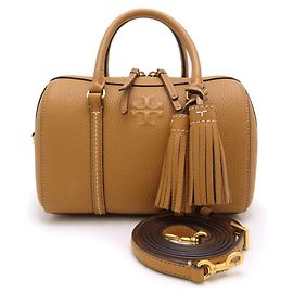 Bolsa Tory Burch Thea Mini Satchel Marrom