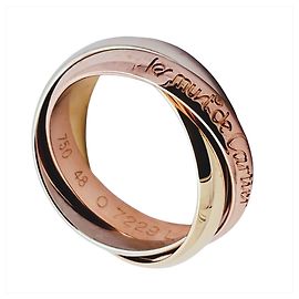 Cartier Trinity Ring in Three-Color Gold Other