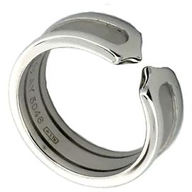 Anel C2 Band da Cartier em ouro branco 18K, Tamanho 48 Outro