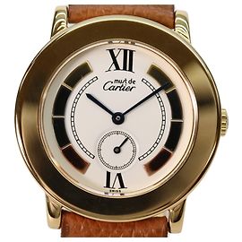 Reloj Cartier Must de Ronde LM Vermeil Otro
