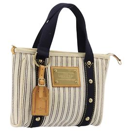 LOUIS VUITTON Antigua Cabas PM Handtasche Beige M40134 LV Auth 177549 Beige