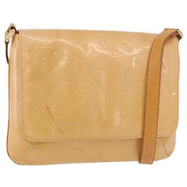 LOUIS VUITTON Vernis Thompson Street Bag Marshmallow Pink M91070 Auth ti3834 Autre