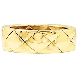 Anillo Chanel, "Matelassé", oro amarillo. Otro