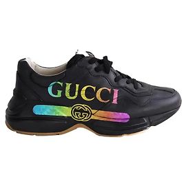 Gucci Rhyton Sneaker schwarz Schwarz