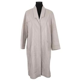Maison Ullens Grey Leather Jacket Grey