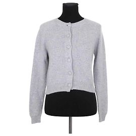 Alexandra Golovanoff blauer Kaschmir Cardigan S Blau