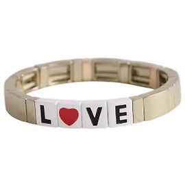 Autre Marque Set de pulseras doradas Dorado