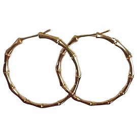 Orecchini Gucci Bamboo in oro giallo D'oro