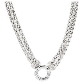 Collana Wheat in argento sterling e diamanti David Yurman Altro