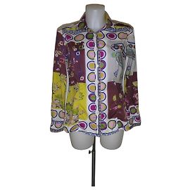 Camicia Etro in cotone con stampa floreale Multicolore