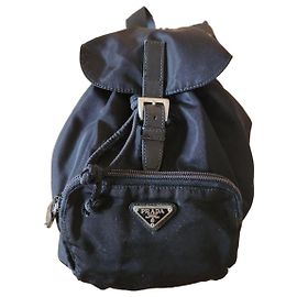Prada Nylon Rucksack Schwarz Schwarz