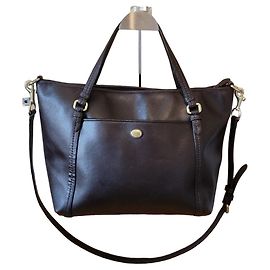 Coach Sac Cabas en Cuir Marron Marron