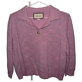 Pull en laine rose Gucci Rose