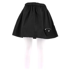Prada Nylonrock Schwarz Schwarz