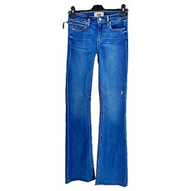 Paige Jeans Jean slim "Manhattan" Bleu