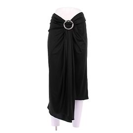 Falda de algodón negra Paco Rabanne x H&M Negro