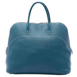 Hermès Blue Evercolor Bolide Relax 45 Blue Other