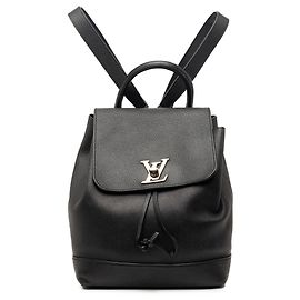 Louis Vuitton Black Taurillon Lockme Backpack Black