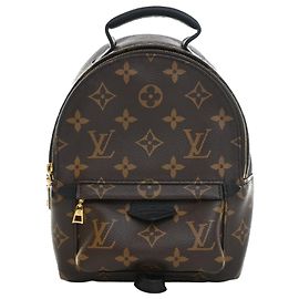 Louis Vuitton Marrom Monogram Mini Palm Springs Marrom