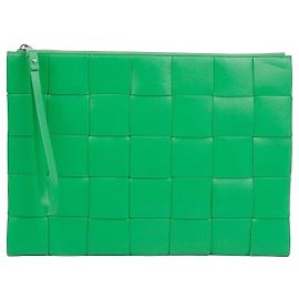 Bottega Veneta Pochette Cassette Large Vert