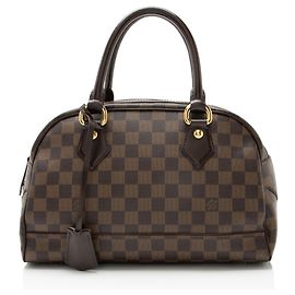 Bolsa Louis Vuitton Damier Ebene Duomo Marrom