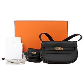 Hermès Borsa Kelly Move a tracolla Nero