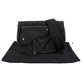 Dior Borsa a tracolla Saddle Pouch Nero