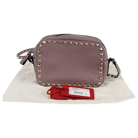 Valentino Garavani Sac bandoulière Rockstud Violet