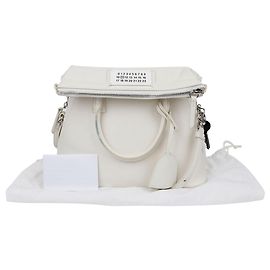 Maison Martin Margiela Mini borsa tote a tracolla Bianco