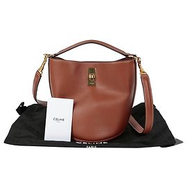 Céline Borsa a tracolla Tote Tin Bucket Marrone