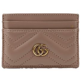 Gucci Cartera tarjetero Gg Marmont Rosa