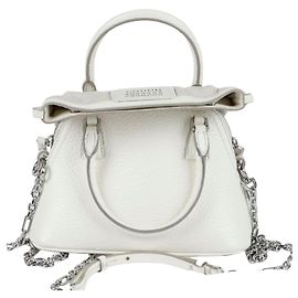 Maison Martin Margiela Micro borsa tote a tracolla Bianco