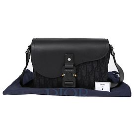 Dior Borsa a tracolla Saddle Small Flap Nero