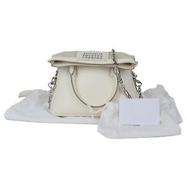 Maison Martin Margiela Micro borsa a tracolla tote Bianco