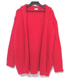 Yves Saint Laurent Saint Laurent Paris Strickjacke aus Kaschmir-Mischung Pink