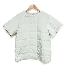 Giacca trapuntata in ripstop Jil Sander+ Verde Verde chiaro