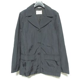 Autre Marque MAX&Co. trends tailored collar single middle coat Black