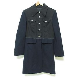 Maison Martin Margiela Giacca lunga in denim MM6 Maison Margiela Nero