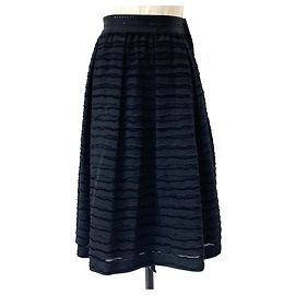 Autre Marque Jupe évasée COTOO Flocky Border Noir