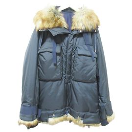 Giacca Pullover Sacai Giacca Militare Blu Blu navy