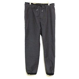 Calça Sacai Check Easy Azul Outro