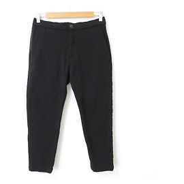 Calça Theory DOUBLE KNIT RIB TERRANCE EZP A Preto