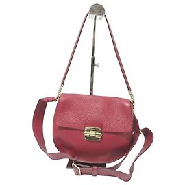 Furla Club 2way Handbag Red