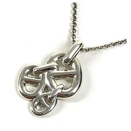 Collana Hermès Chaine d'Ancre PM Enchainee Argento
