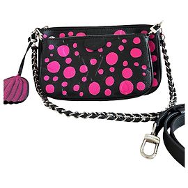 Louis Vuitton x Yayoi Kusama Multi-Pochette Negro Rosa Negro Rosa