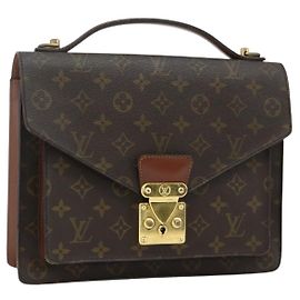 LOUIS VUITTON Bolso Monogram Monceau 28 M51185 LV Auth ka4268 Monograma