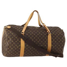 LOUIS VUITTON Monogram Sac Polochon 65 Boston Bag 2way M41222 LV Auth ep14237A Monogramme