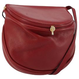 Borsa a Spalla BOTTEGA VENETA in Pelle Rossa Oro Auth 177328 Rosso D'oro